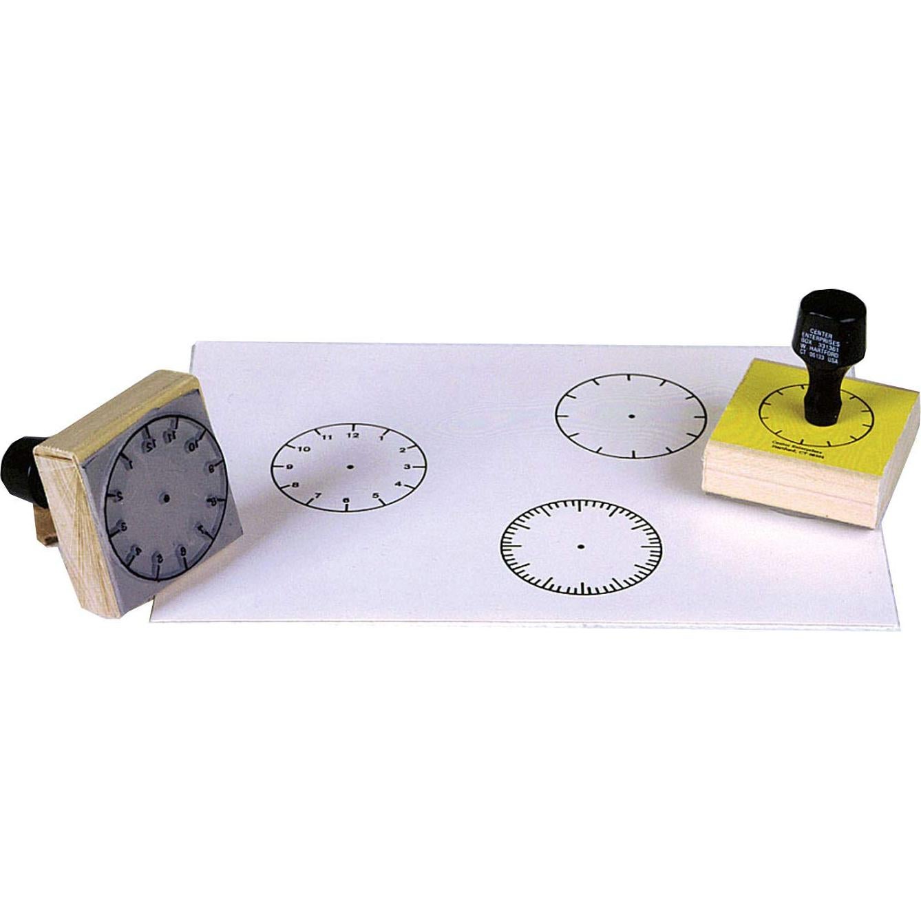 Set de 3 Sellos de Reloj Analógico Learning Advantage - DIY
