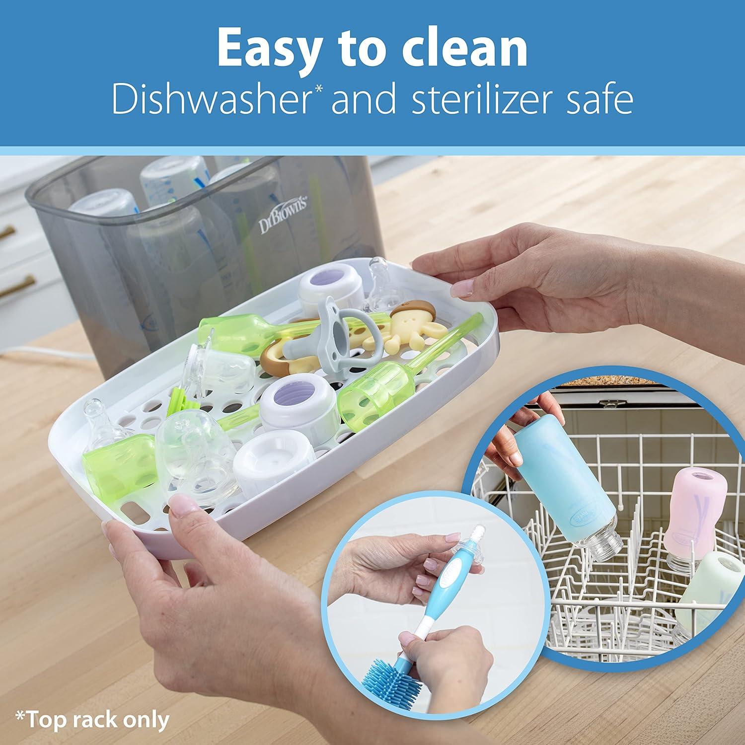 Chupón de Silicona Y-Cut Dr. Brown para Líquidos Espesos 6 Unidades