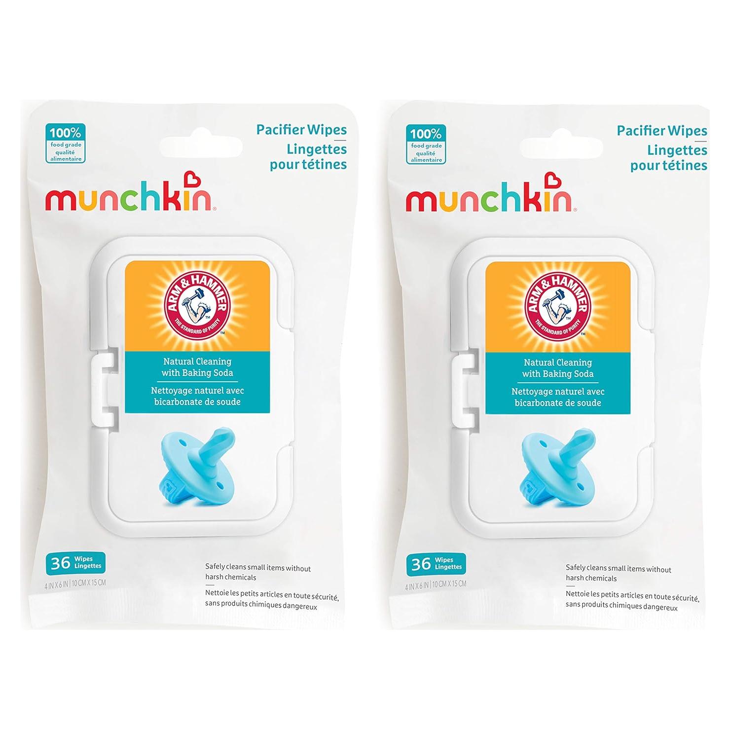 Toallitas de Limpieza Munchkin Arm & Hammer - 36 Unidades