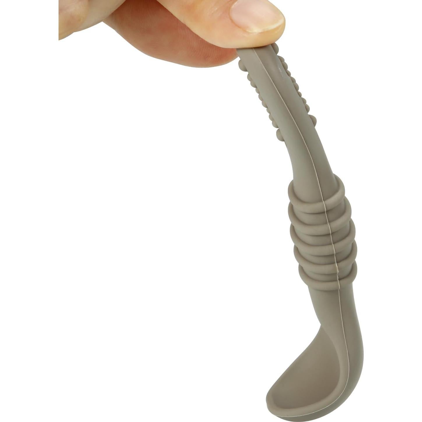 Juego de Cucharas y Tenedores de Silicona PandaEar - 6 Piezas