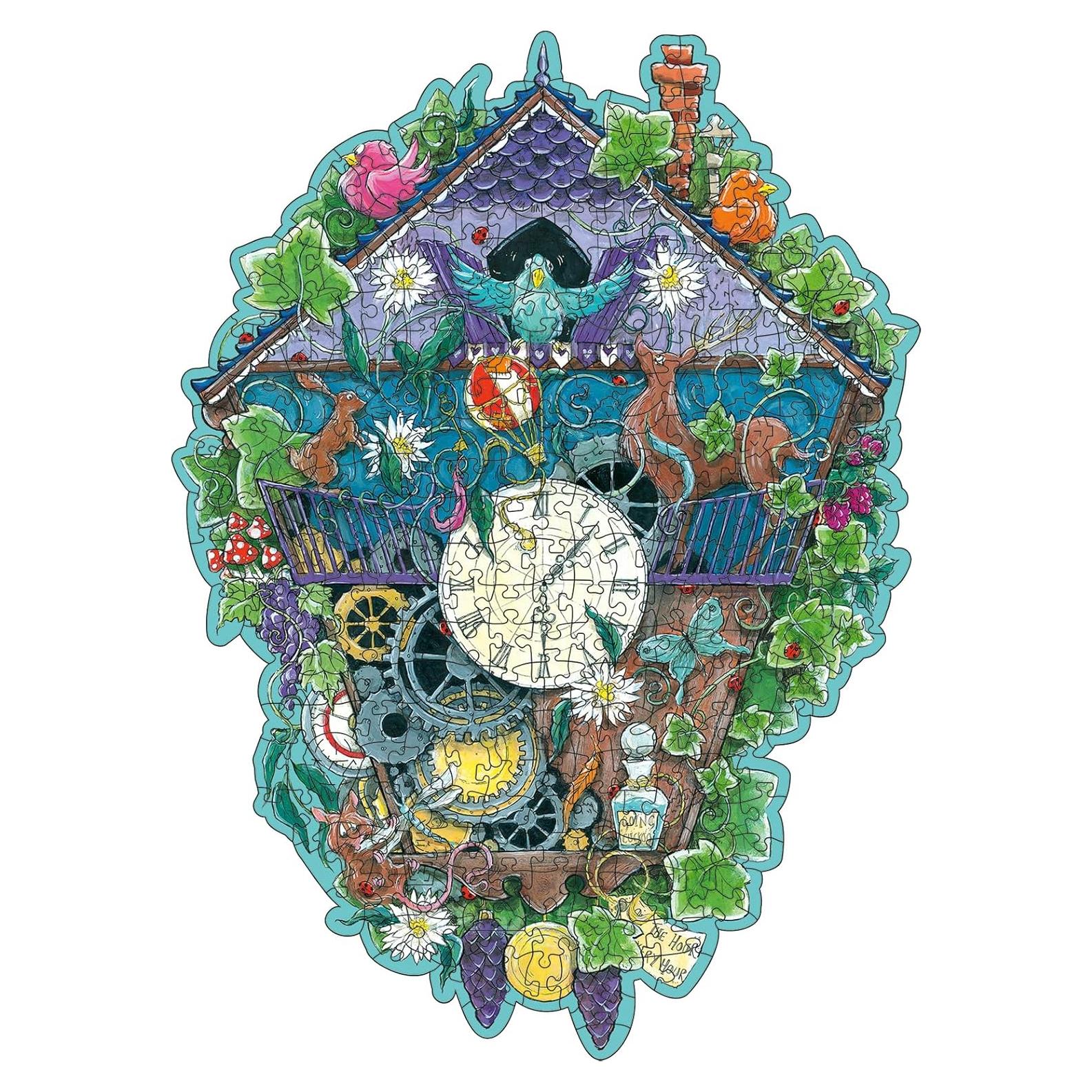 Rompecabezas de Madera Reloj de Cuco Ravensburger 300 Piezas