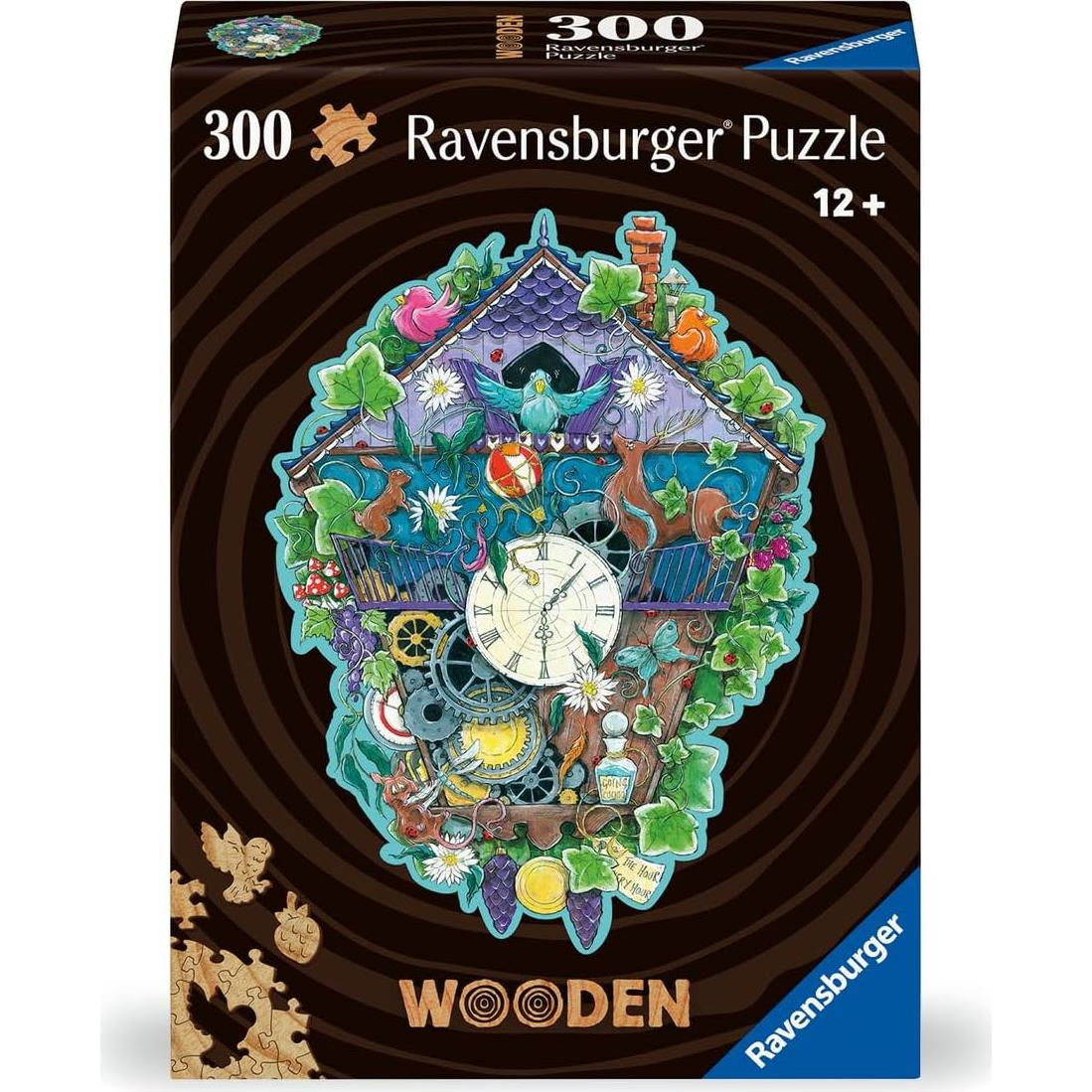 Rompecabezas de Madera Reloj de Cuco Ravensburger 300 Piezas