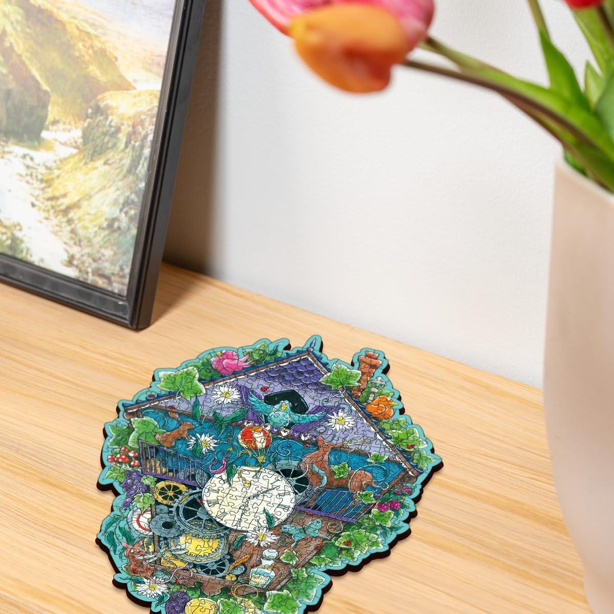 Rompecabezas de Madera Reloj de Cuco Ravensburger 300 Piezas