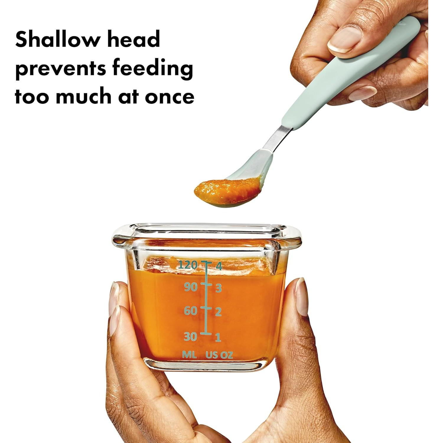 Cuchara de Alimentación OXO Tot On-The-Go - Silicona Opal