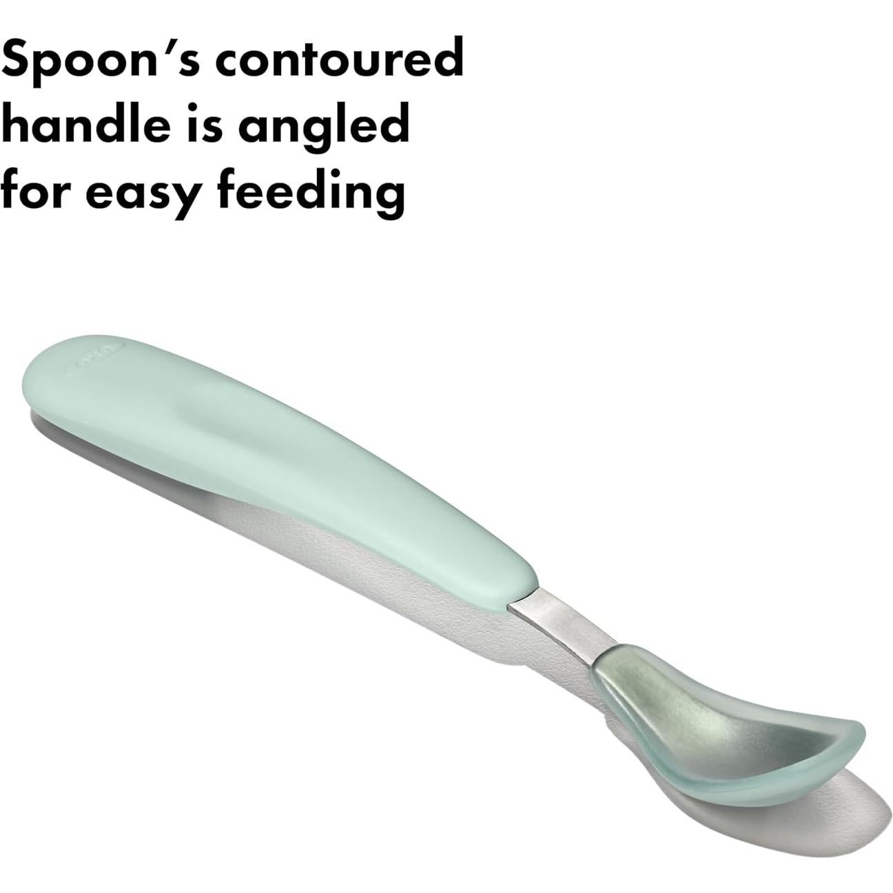 Cuchara de Alimentación OXO Tot On-The-Go - Silicona Opal