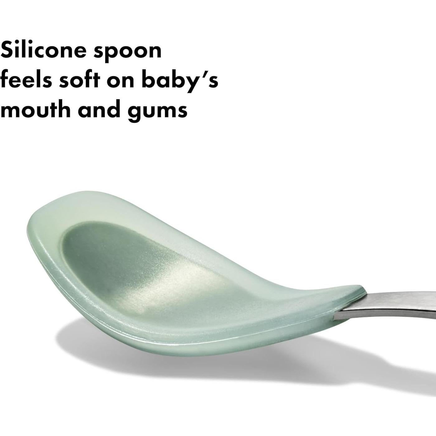 Cuchara de Alimentación OXO Tot On-The-Go - Silicona Opal