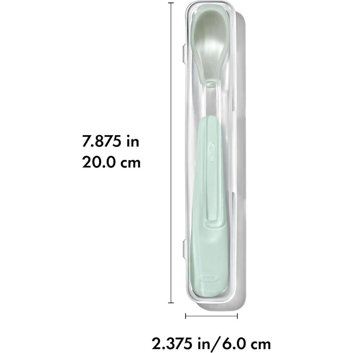 Cuchara de Alimentación OXO Tot On-The-Go - Silicona Opal