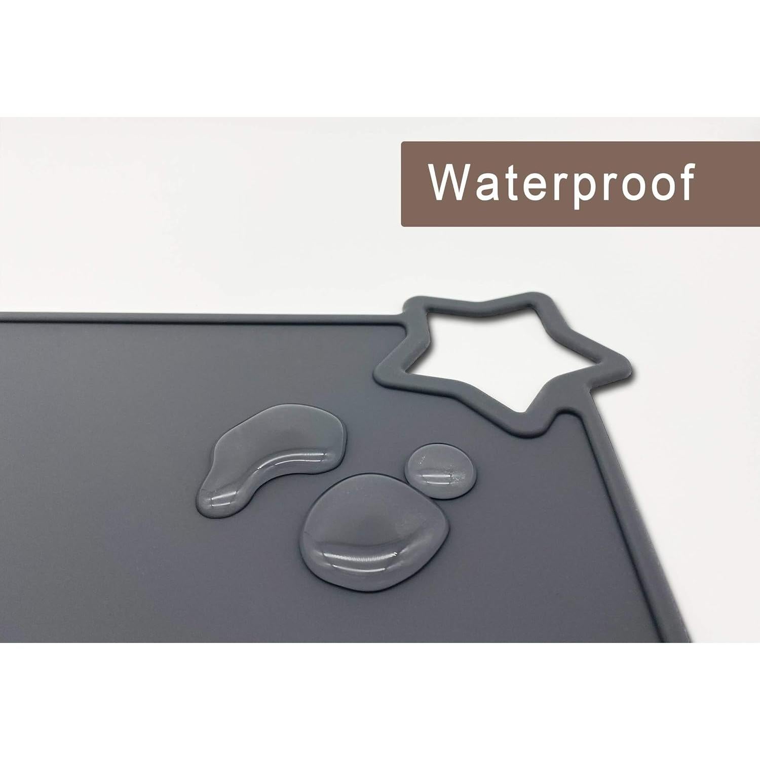 Manteles de Silicona Moonkie para Bebé 39.88x29.72cm Antideslizantes