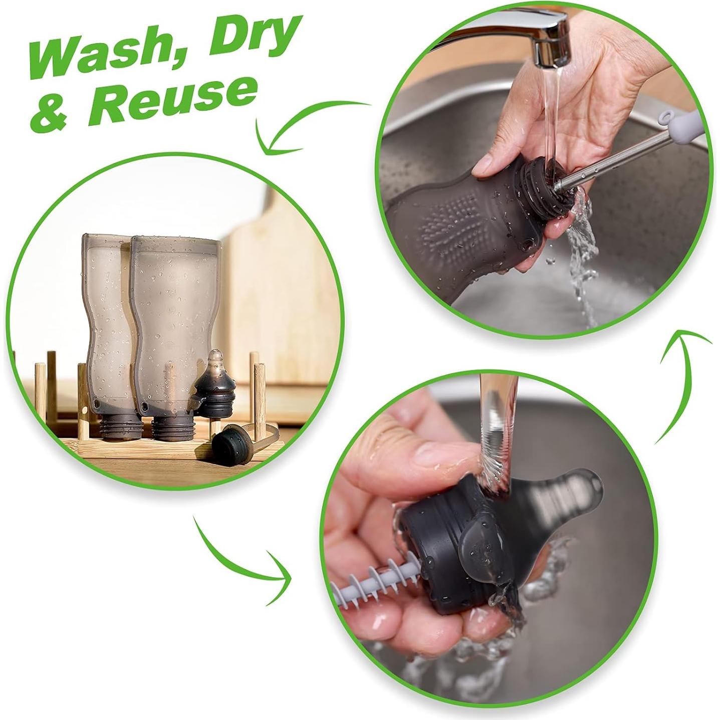 Haakaa Tetina de Silicona para Bolsa de Almacenamiento 1pk