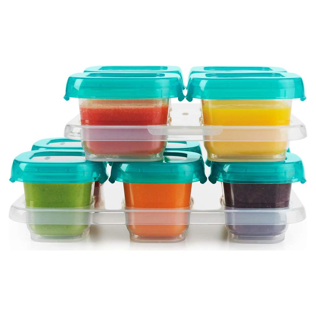 Set de Bloques para Bebés OXO Tot 12 Piezas Verde Azulado
