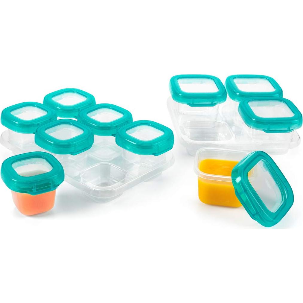Set de Bloques para Bebés OXO Tot 12 Piezas Verde Azulado