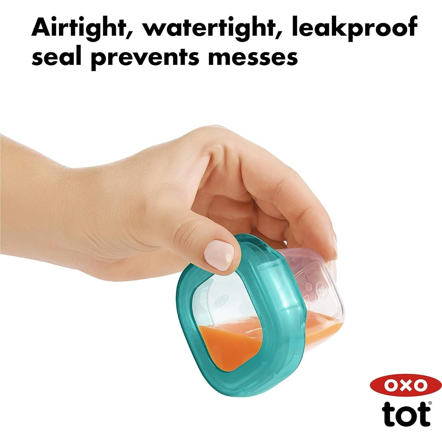 Set de Bloques para Bebés OXO Tot 12 Piezas Verde Azulado