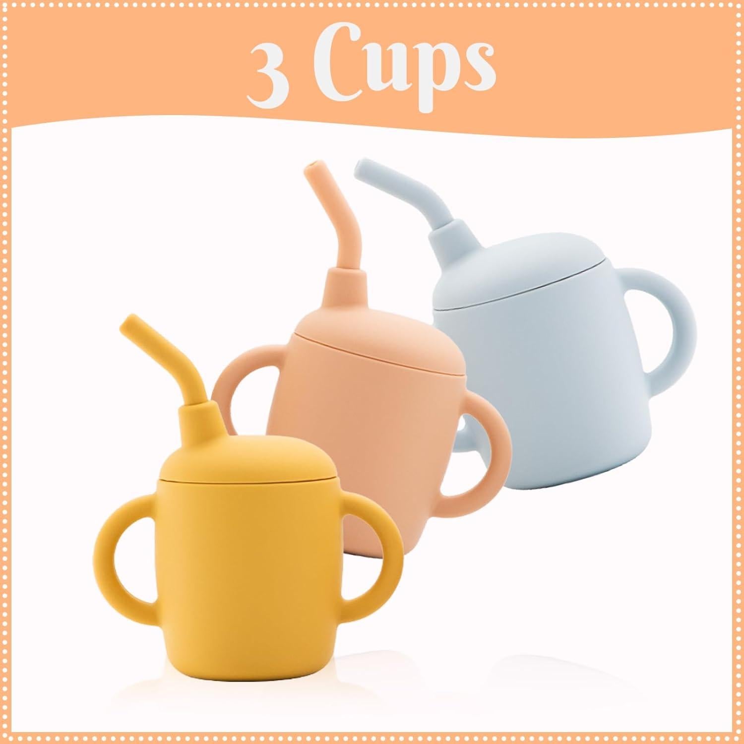 Juego de Alimentación para Bebés CHCC 21 Piezas Silicona BPA Libre