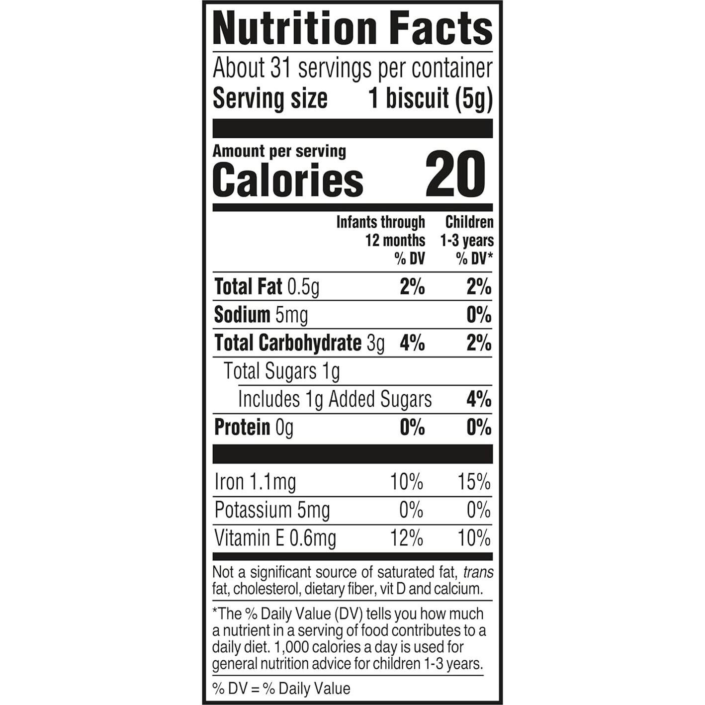 Galletas de Arrowroot Gerber 155.9g Paquete de 4 Bebés