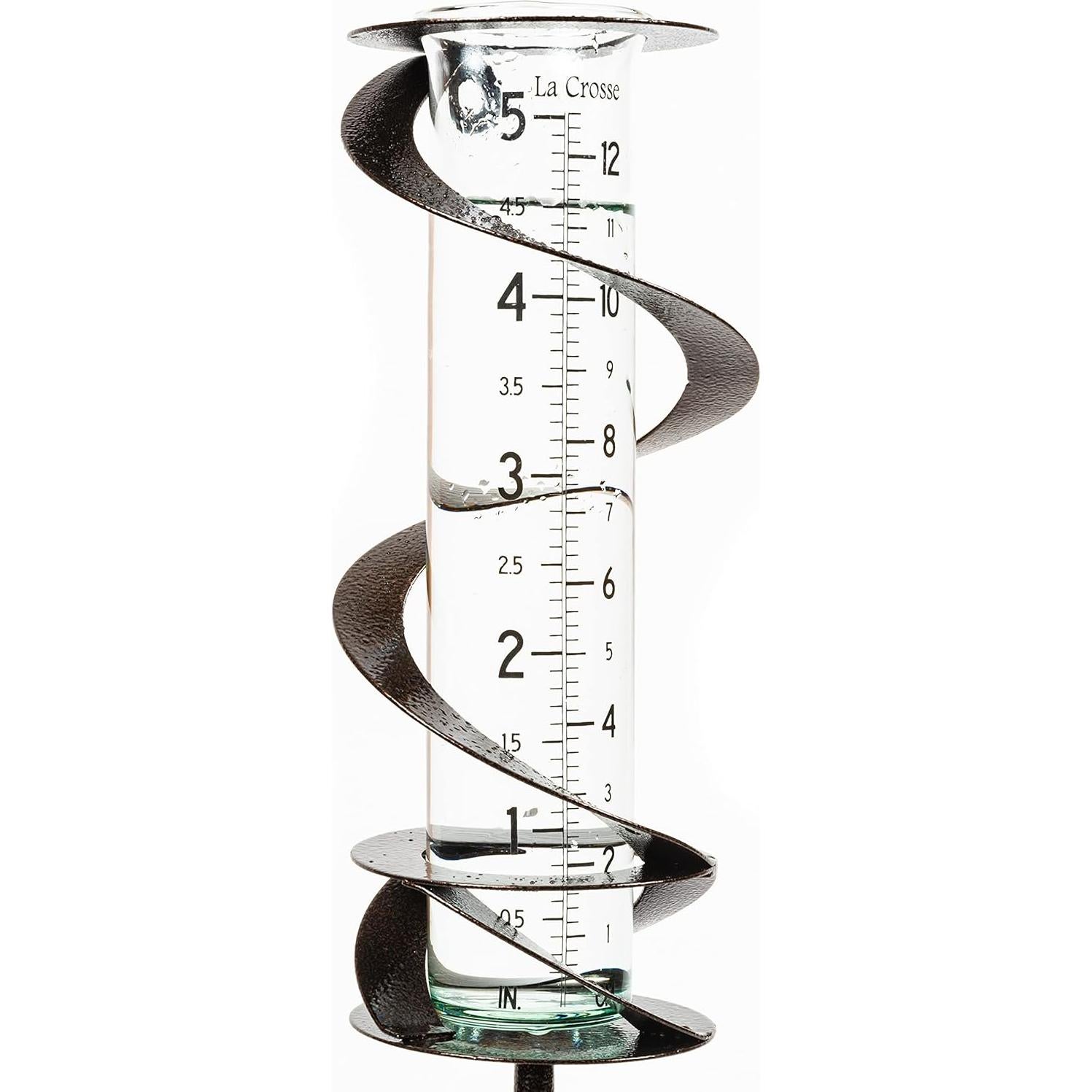 Medidor de Lluvia Helix La Crosse 704-56357-INT Bronce