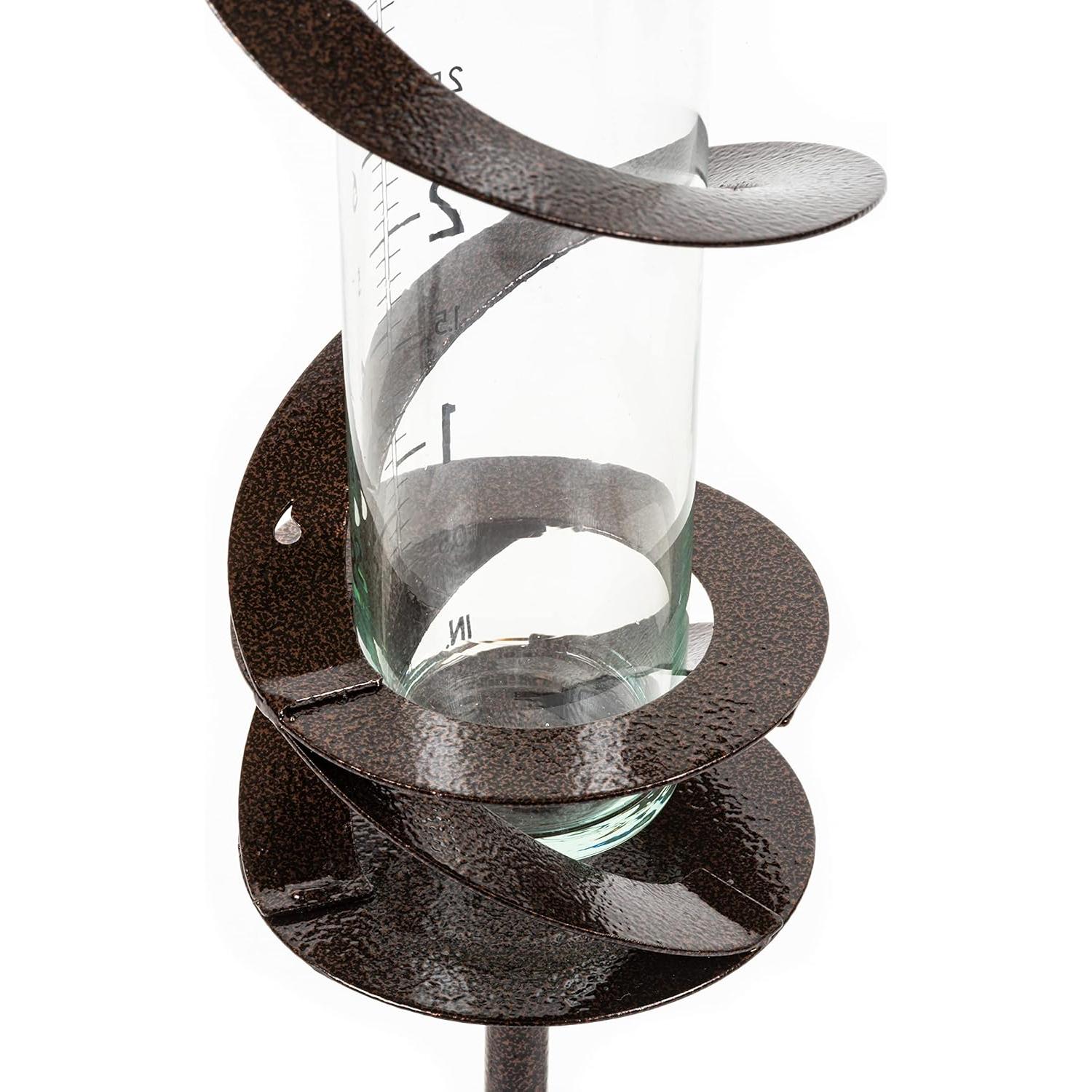 Medidor de Lluvia Helix La Crosse 704-56357-INT Bronce