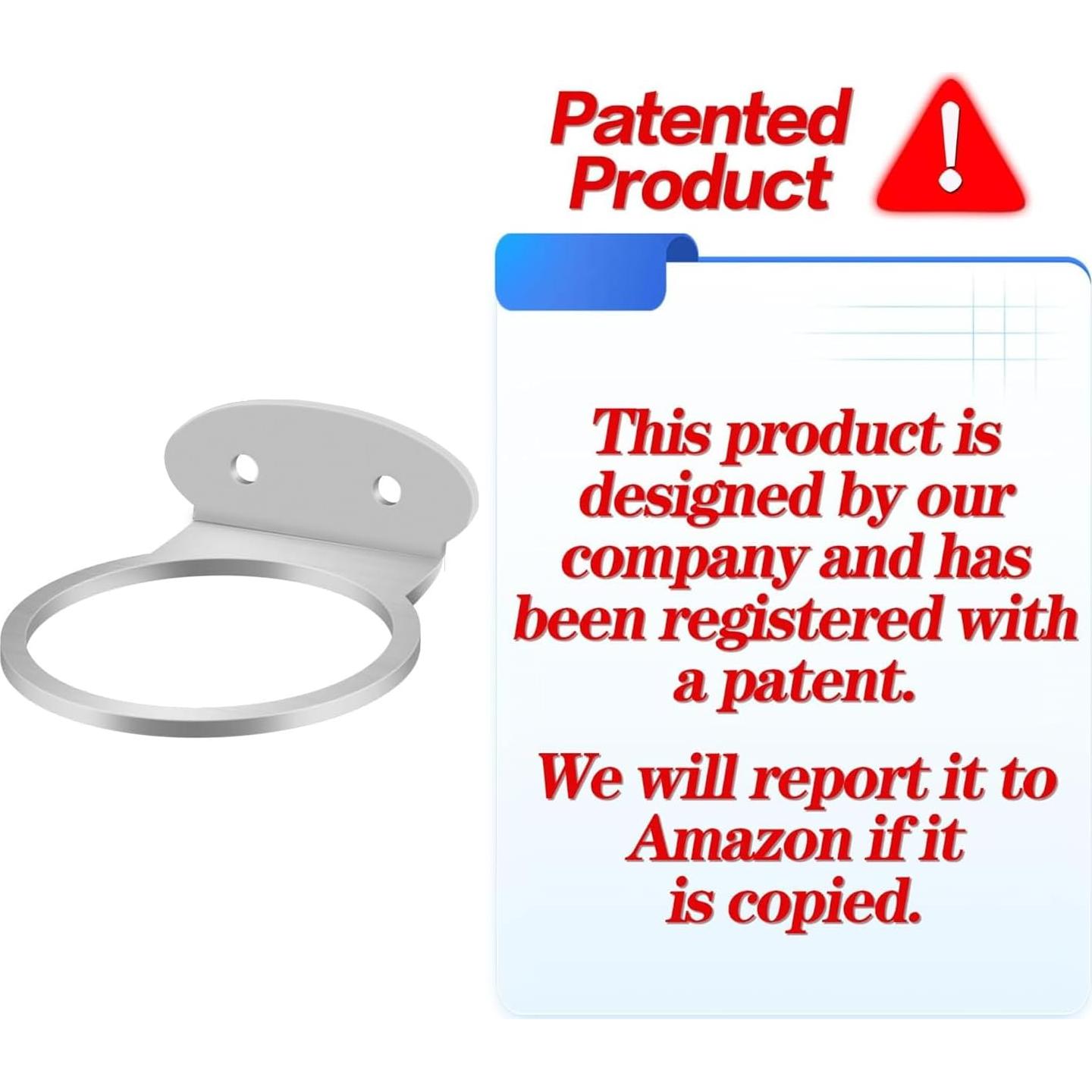 Pluviómetro Exterior Timenued 17.78 cm con Soporte Acero Inoxidable