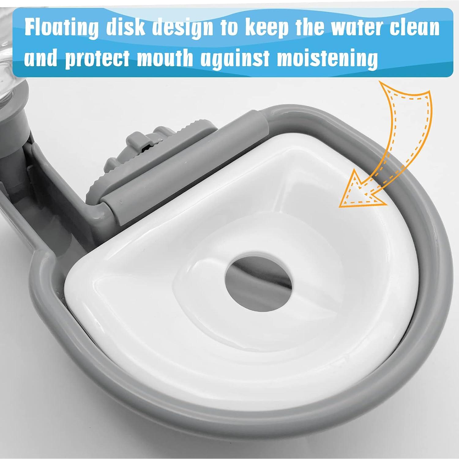 Dispensador de Agua para Mascotas VANNON 480ml Antidesbordamiento