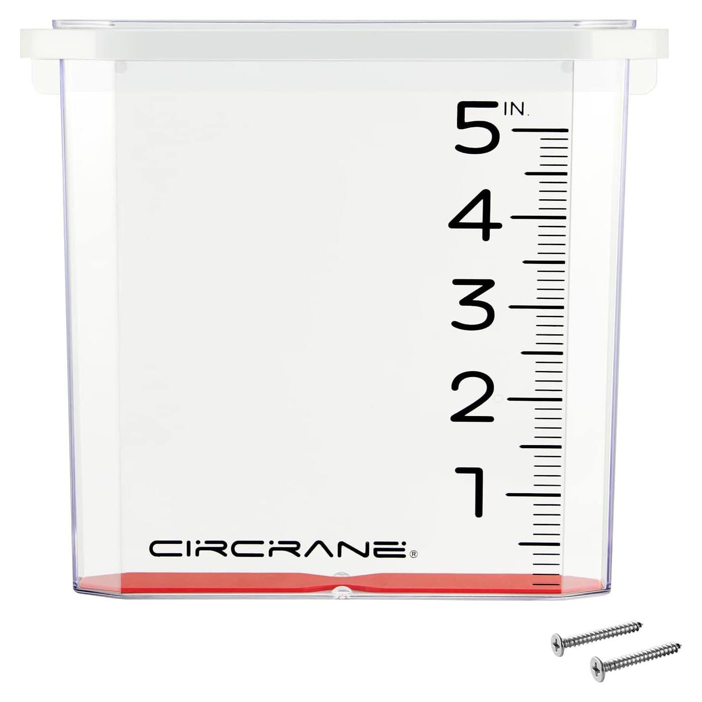 Medidor de Lluvia Circrane 0.31 kg Trapezoidal Exterior