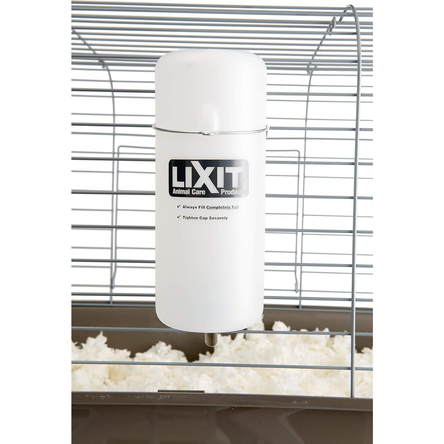 Botella de Agua Lixit Boca Ancha 0.95L para Mascotas Pequeñas