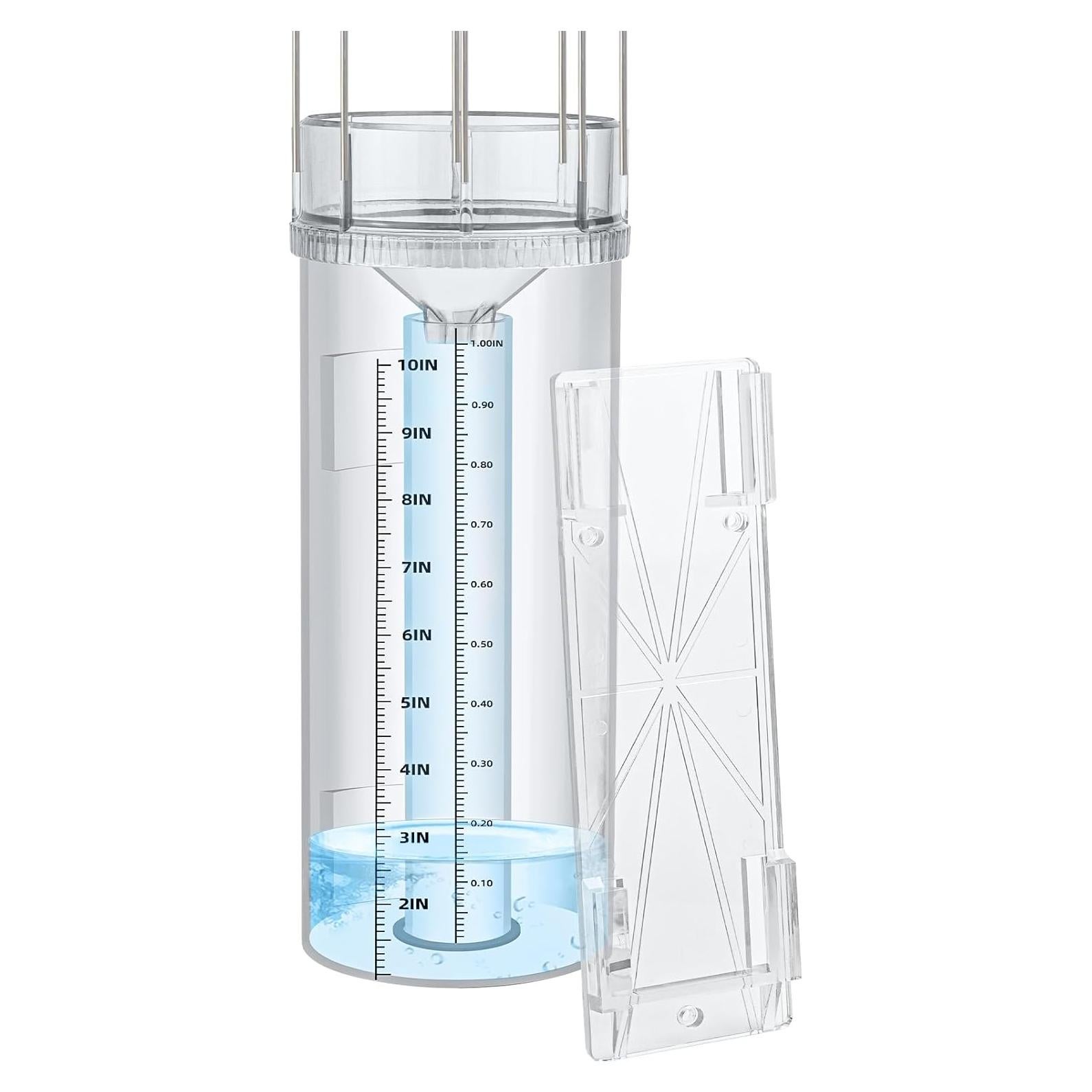 Medidor de Lluvia Exterior JIANBENKJ 27.94 cm a Prueba de Heladas