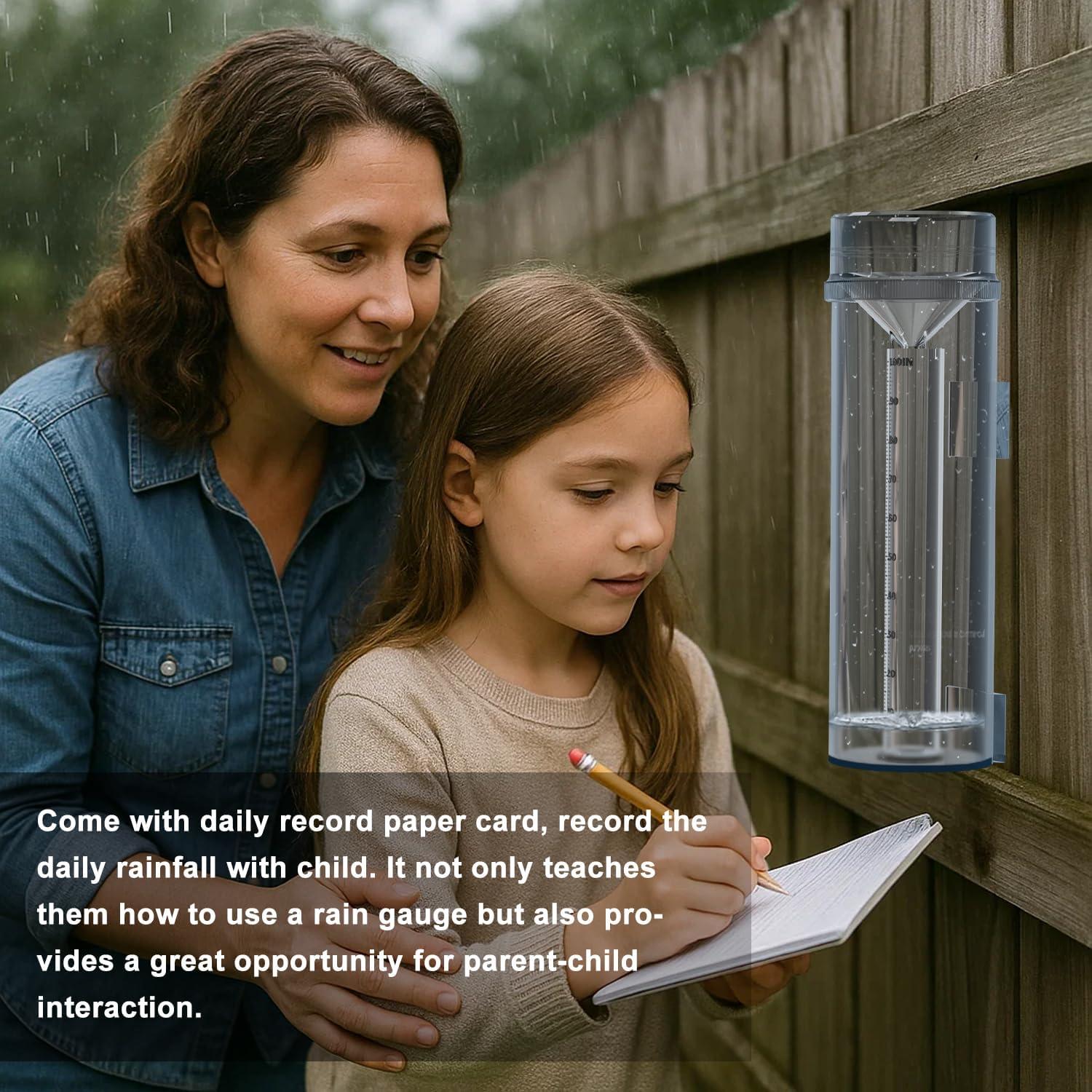 Pluviómetro Profesional Emphira 0.254 cm Resistente UV Exterior