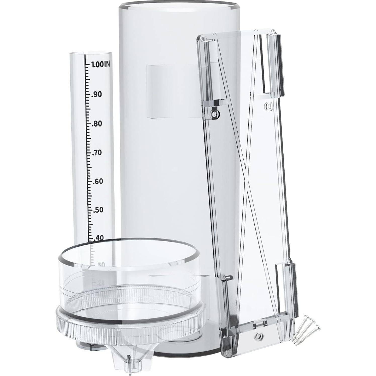 Pluviómetro Profesional Emphira 0.254 cm Resistente UV Exterior