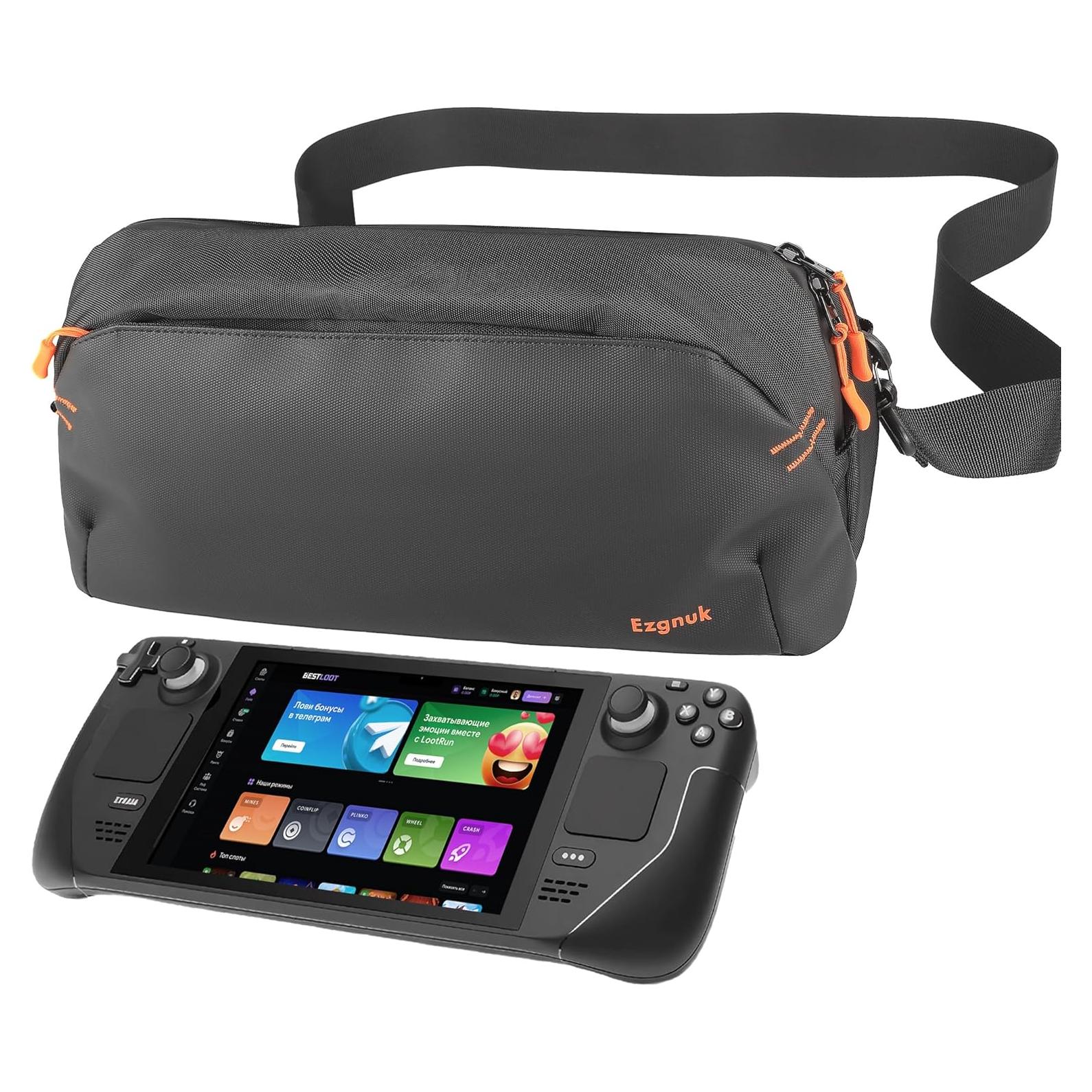 Funda Protectora para Steam Deck y ASUS ROG Ally X - Negra