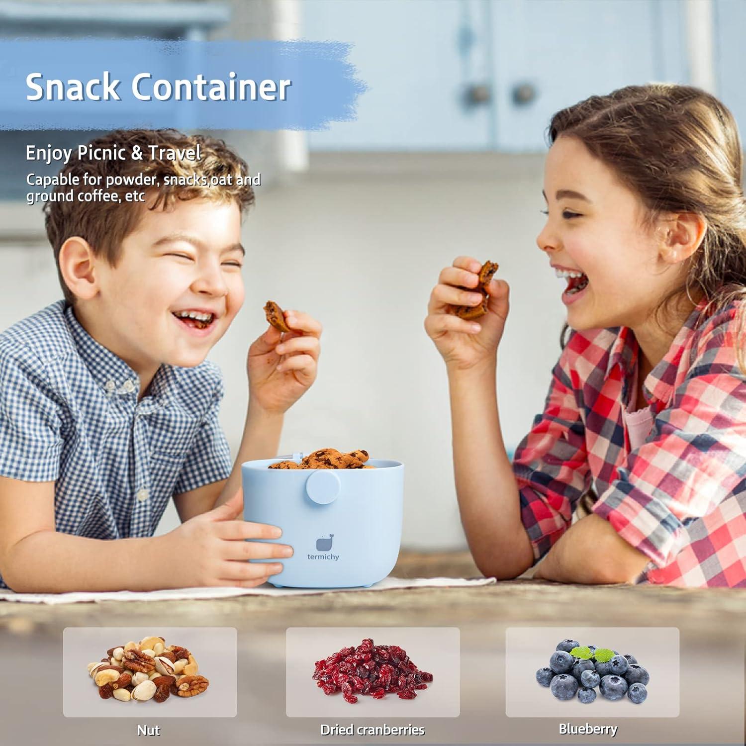 Dispensador de Fórmula para Bebés Termichy 500ml Azul Claro