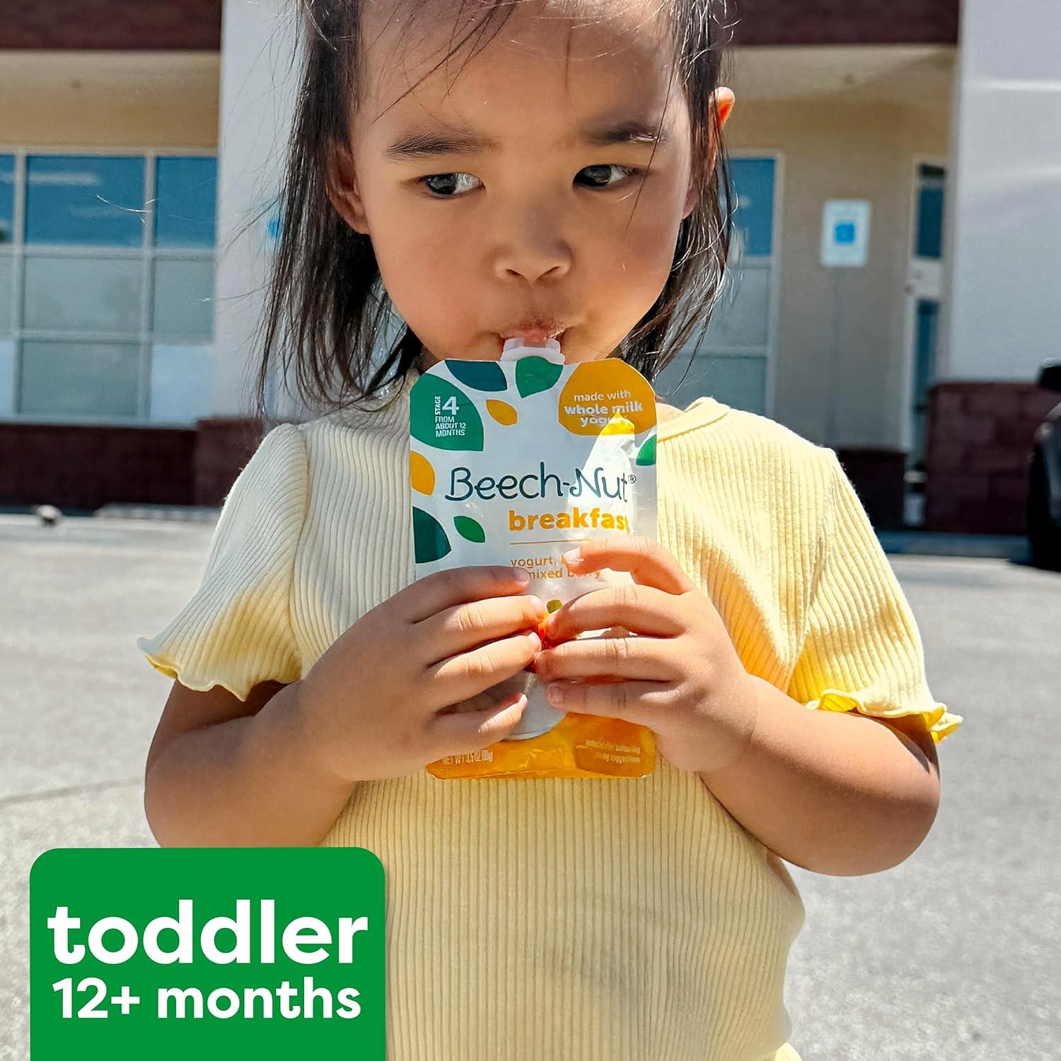 Beech-Nut Comida para Bebés 12 Bolsitas Zanahoria Manzana Batata