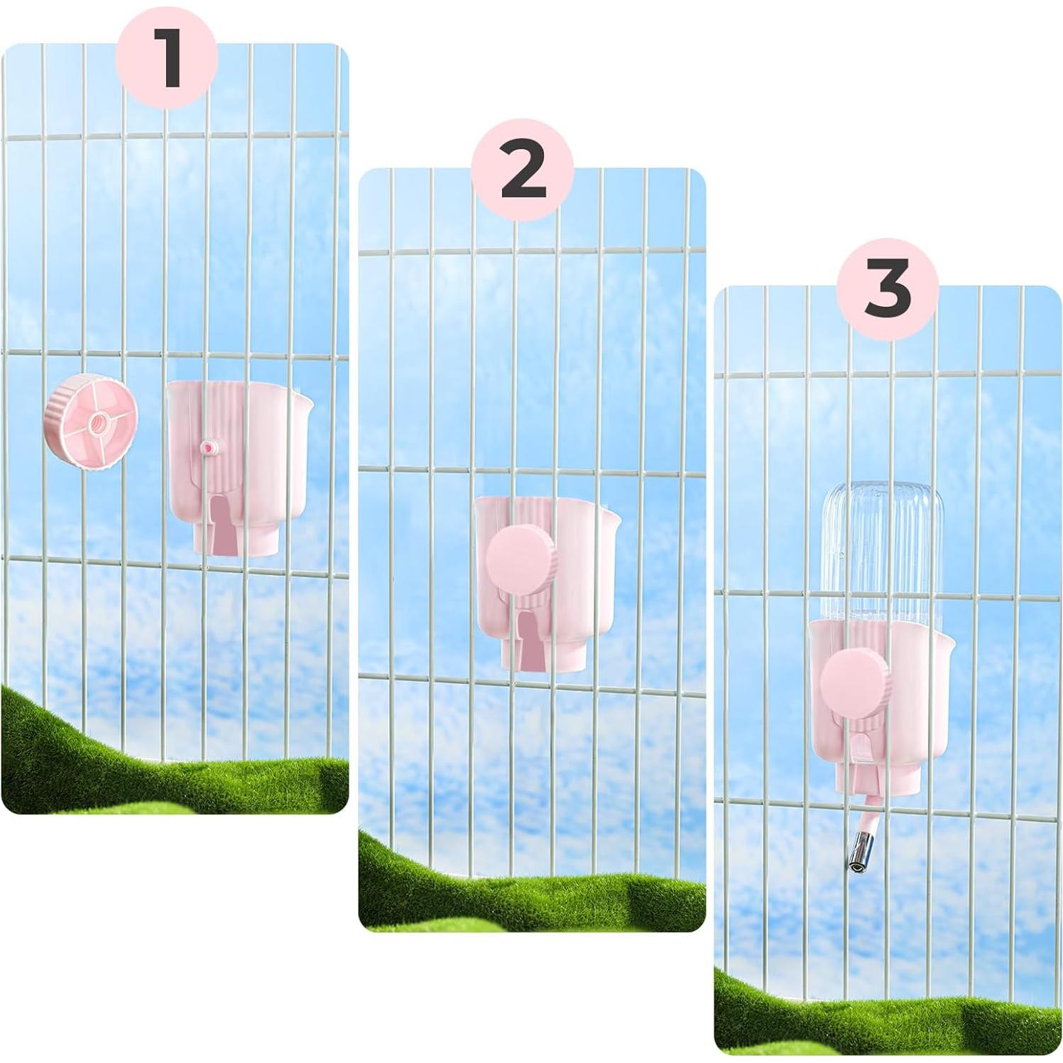 Botella de Agua para Mascotas Mini&moe 500ml Sin Goteo BPA