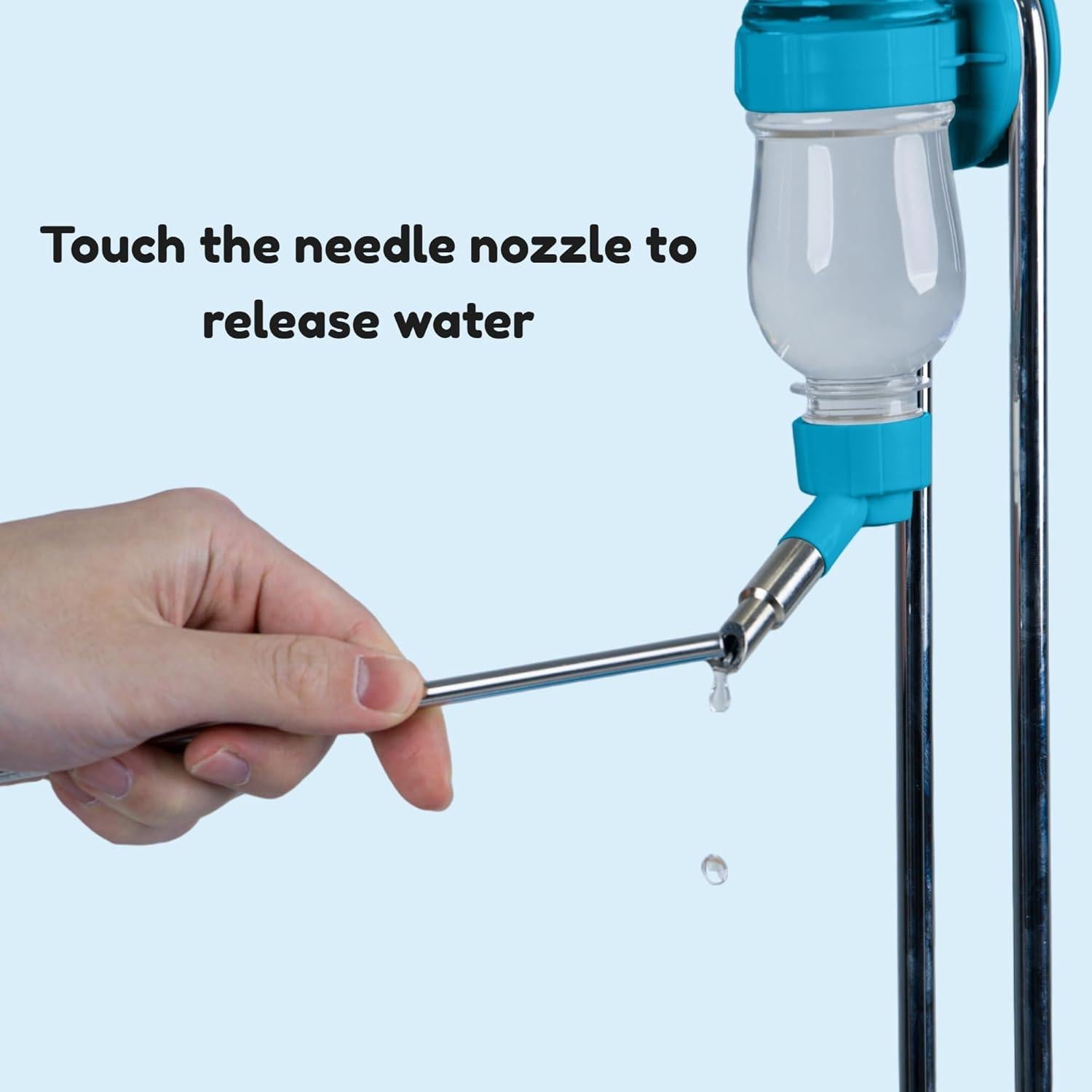 Botella de Agua a Prueba de Fugas Birds Day 230 ml Azul