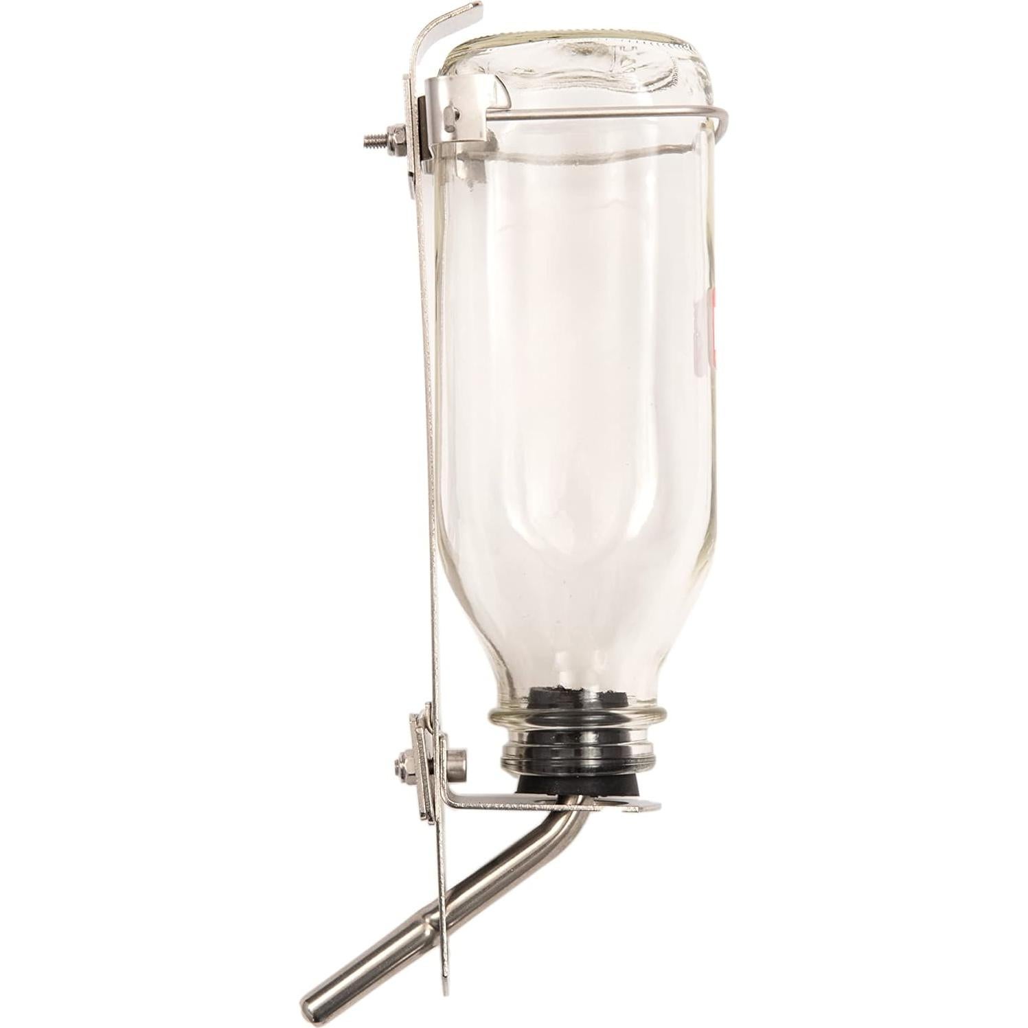 Botella de Agua de Vidrio Lixit 32oz para Aves y Mascotas