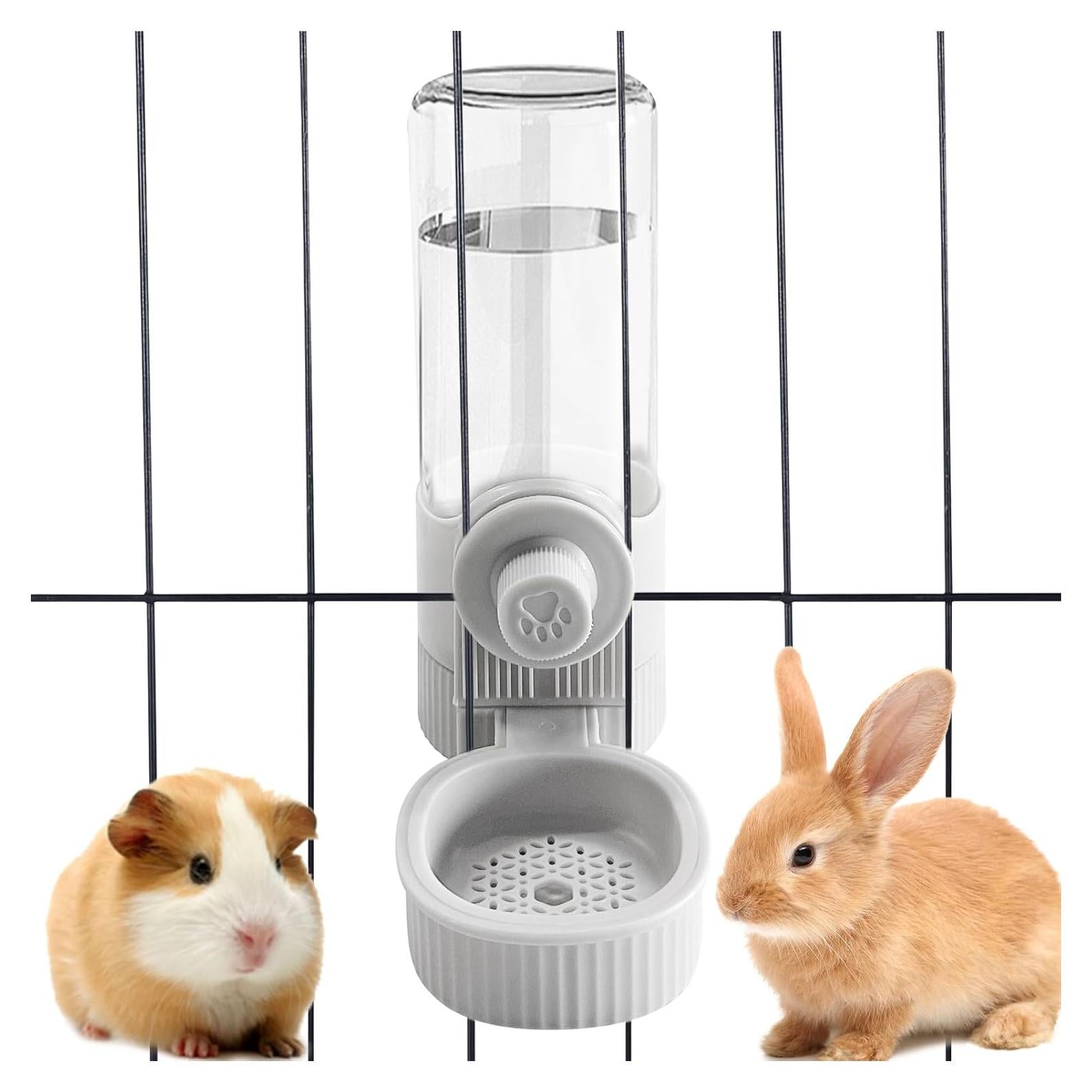 Botella de Agua para Mascotas YumSur 532ml Gris - Dispensador Automático