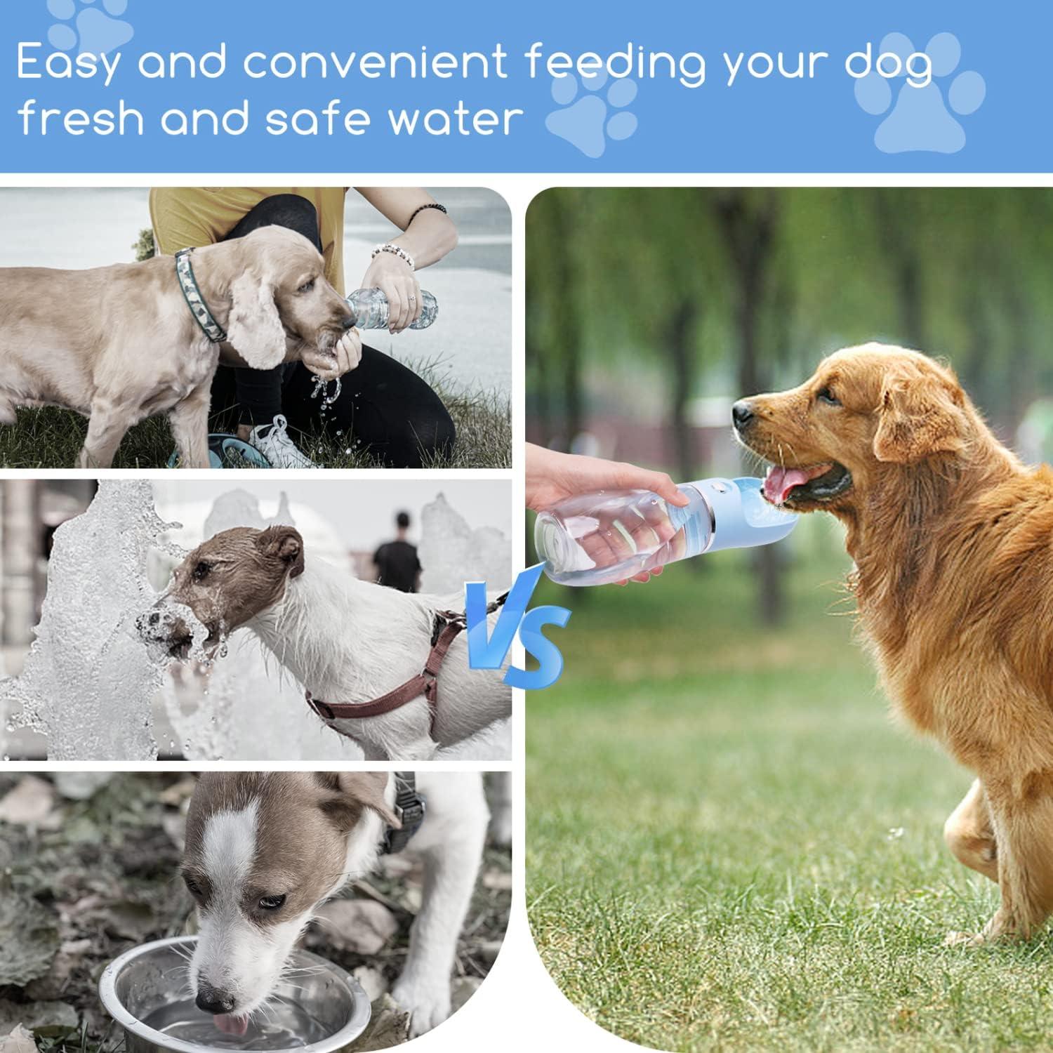 Botella de Agua para Perros Nobleza 0.38L a Prueba de Fugas