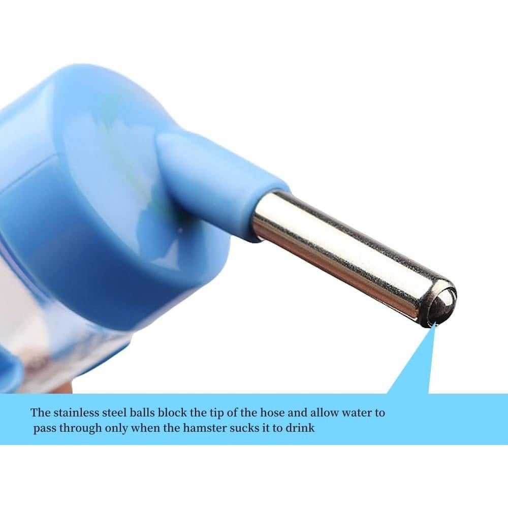 2 Botellas de Agua Colgantes para Mascotas WHZAZGW 125 ML