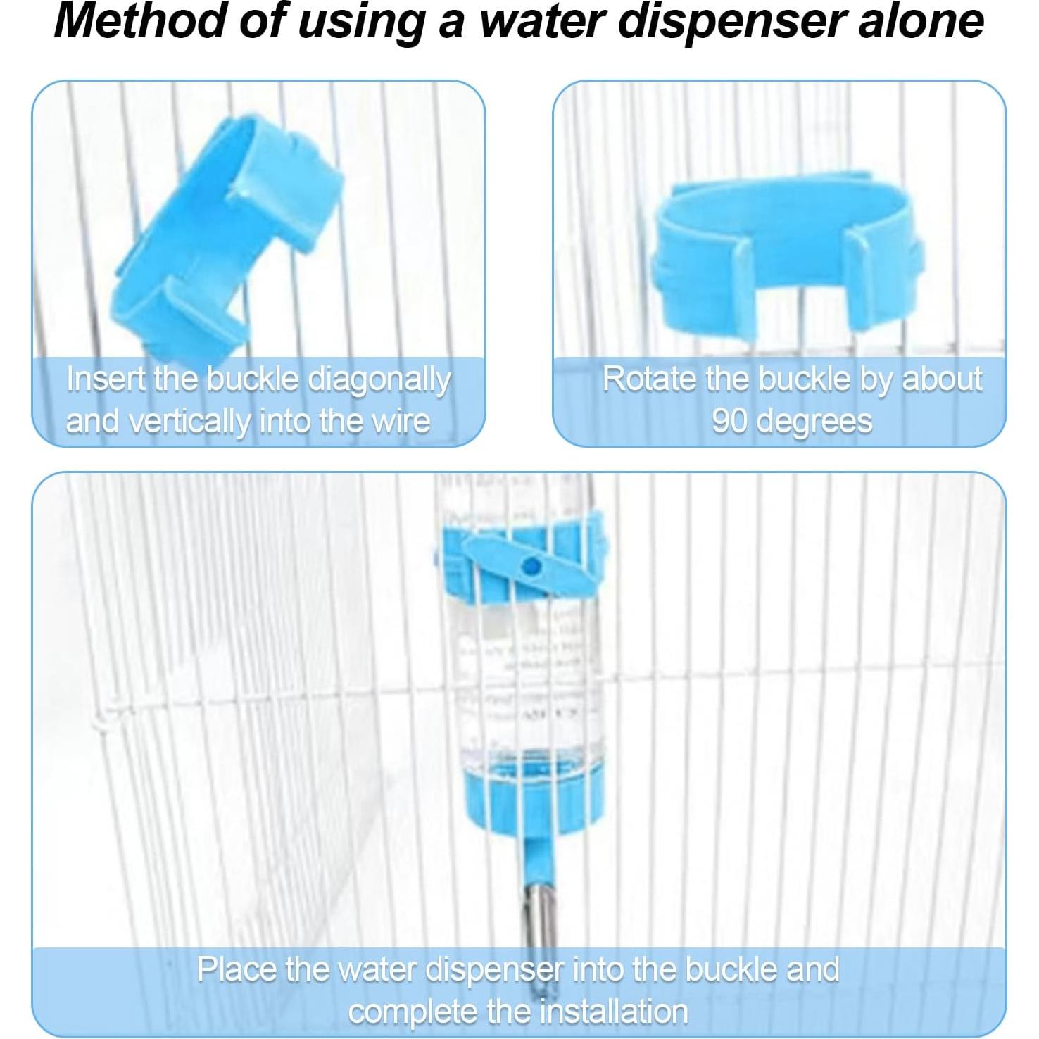 Dispensador Automático de Agua Shudyear 80ml para Mascotas