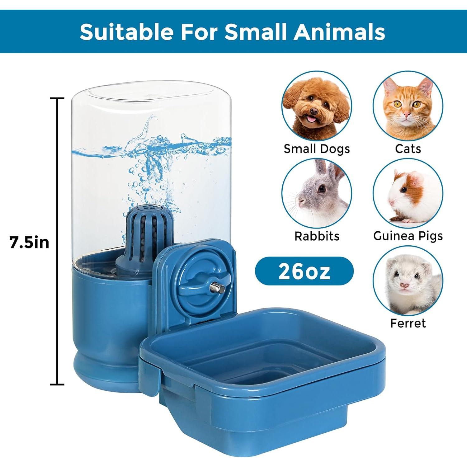 Dispensador de Agua para Mascotas VANNON 750ml Antidesbordamiento