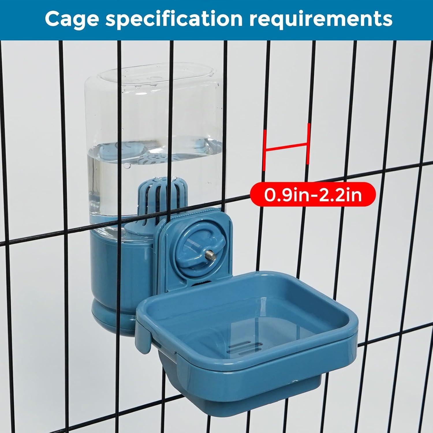 Dispensador de Agua para Mascotas VANNON 750ml Antidesbordamiento