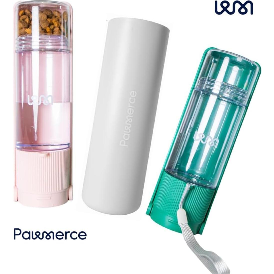 Dispensador de Agua para Perros PAWMERCE Plegable Rosa 190g