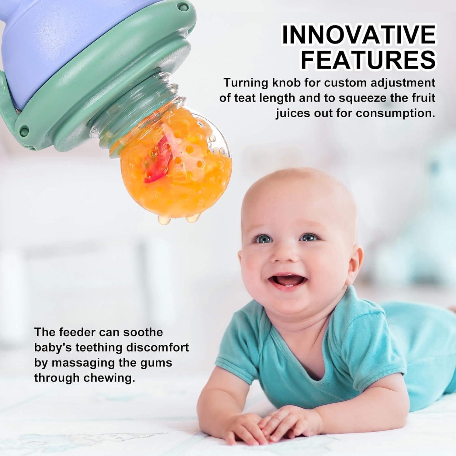 Chupete de Alimentación para Bebés Jochebed Azul - 2 Piezas