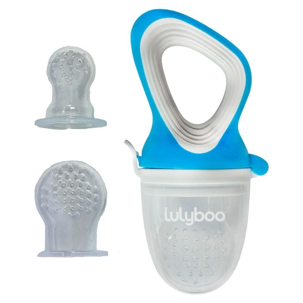 Alimentador de Frutas y Purés Lulyboo 3 Etapas Silicona BPA Libre