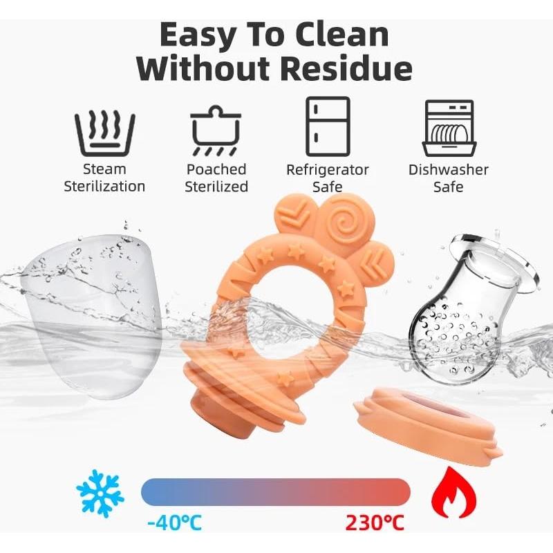 Alimentador de Silicona Minie Joo para Bebés - Antiahogo 9 Piezas