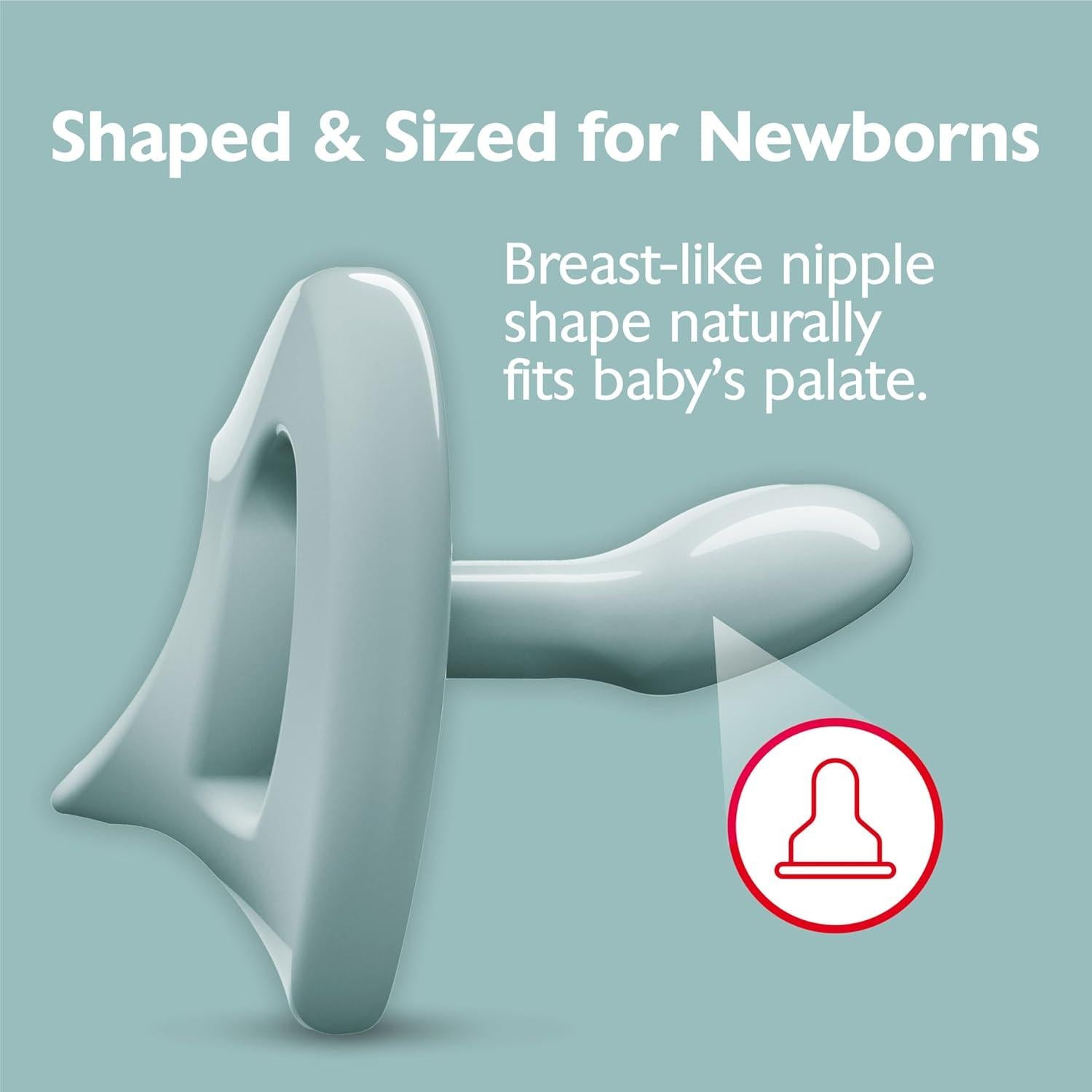 Chupetes Ortodónticos NUK 100% Silicona 0-6 Meses Pack 5