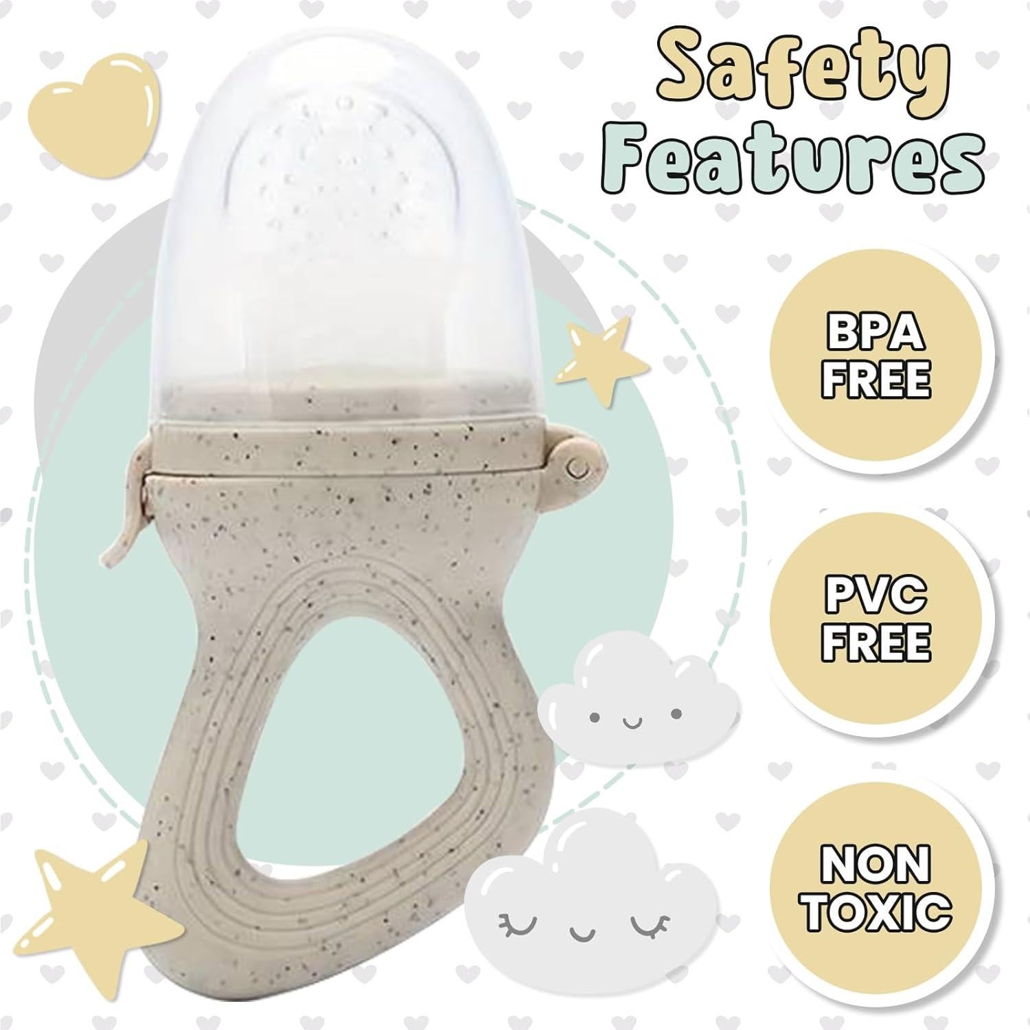 Chupete de Silicona Avee & Co para Dentición y Alimentador