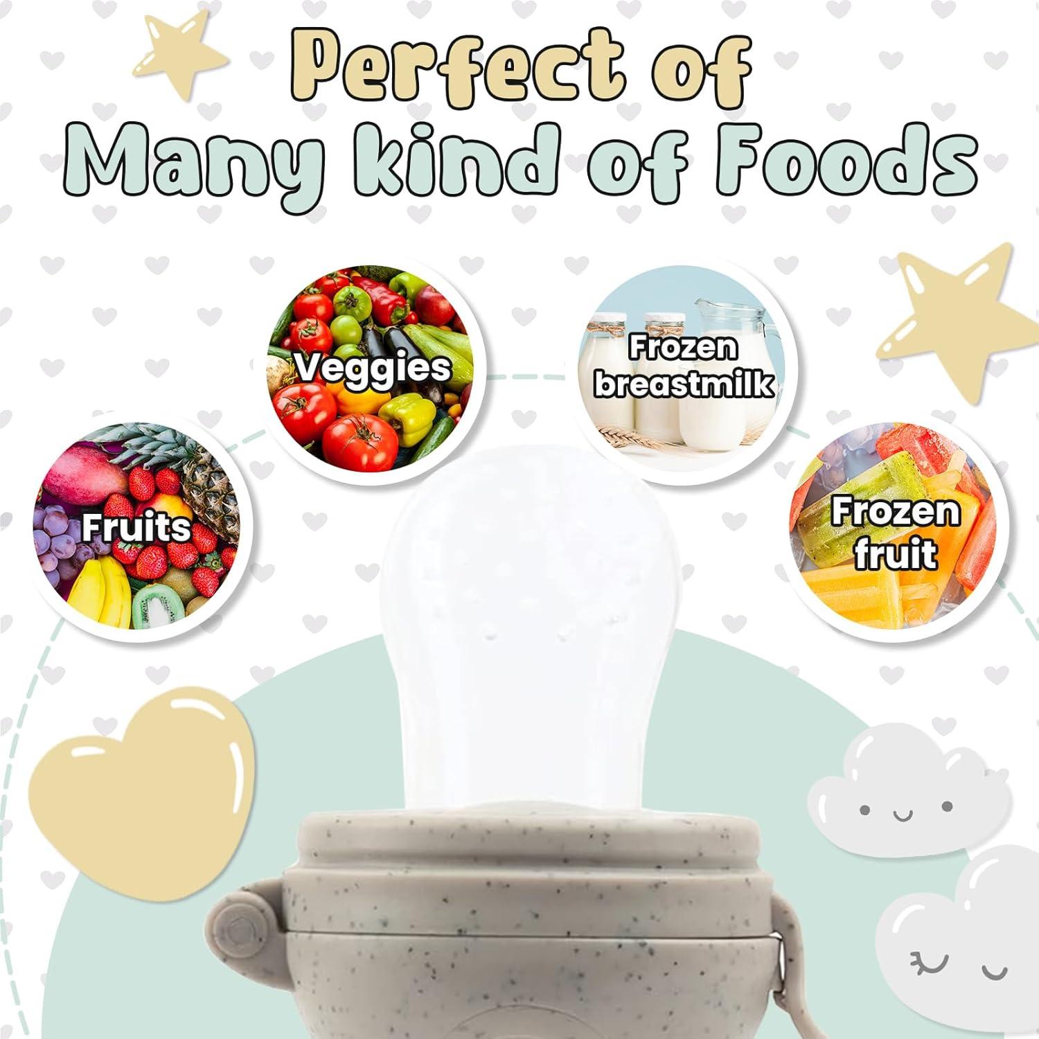 Chupete de Silicona Avee & Co para Dentición y Alimentador