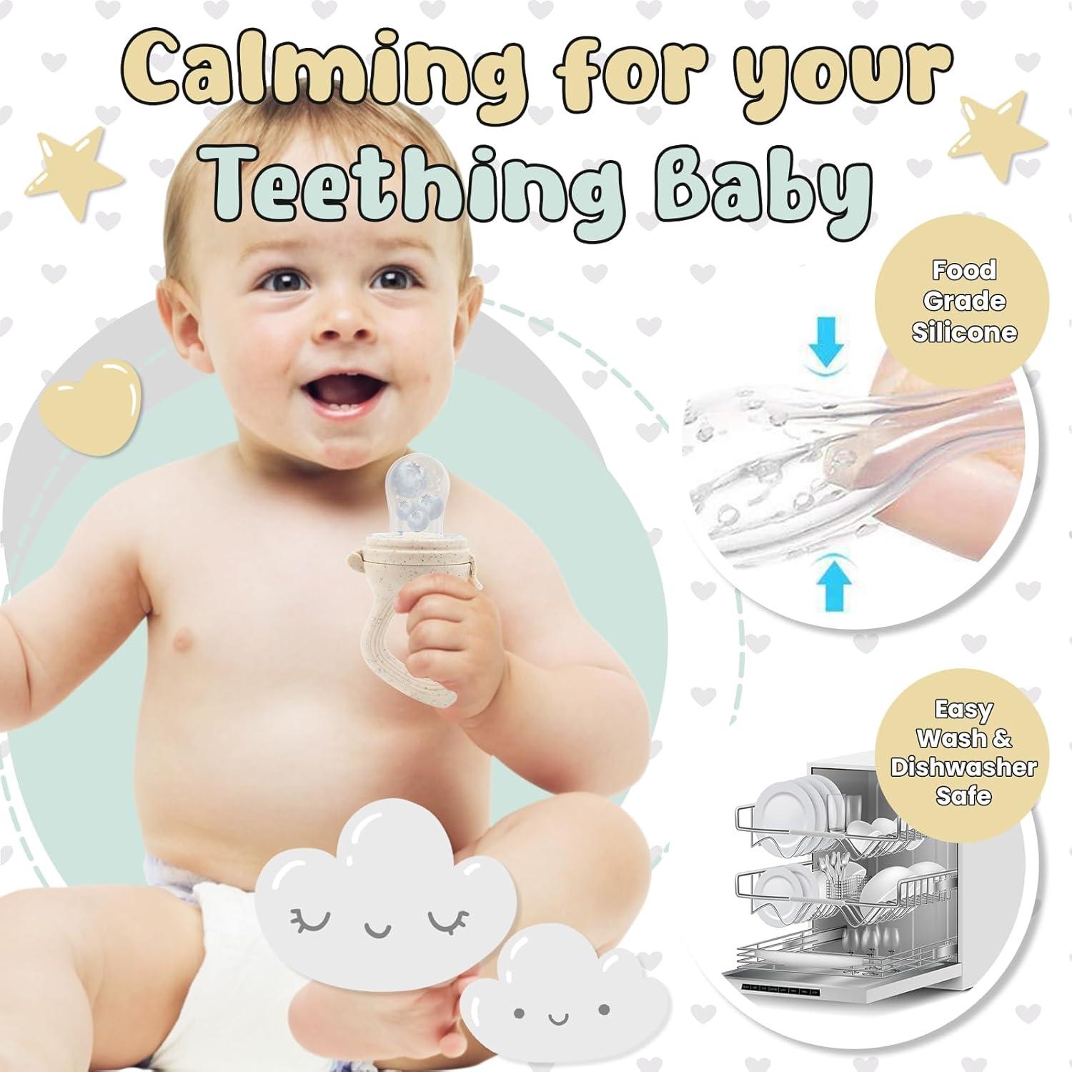 Chupete de Silicona Avee & Co para Dentición y Alimentador