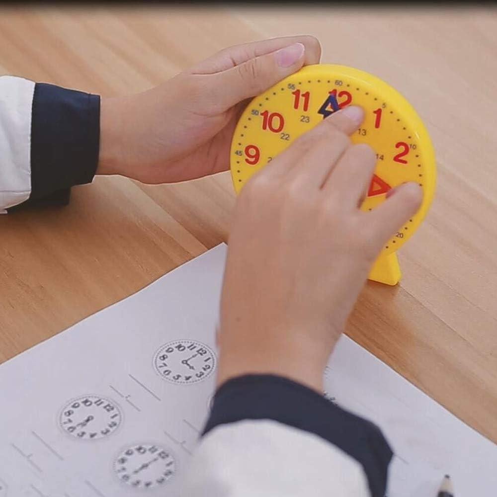 Reloj de Aprendizaje Estudiantil Tongsi 10 cm 12/24 Horas