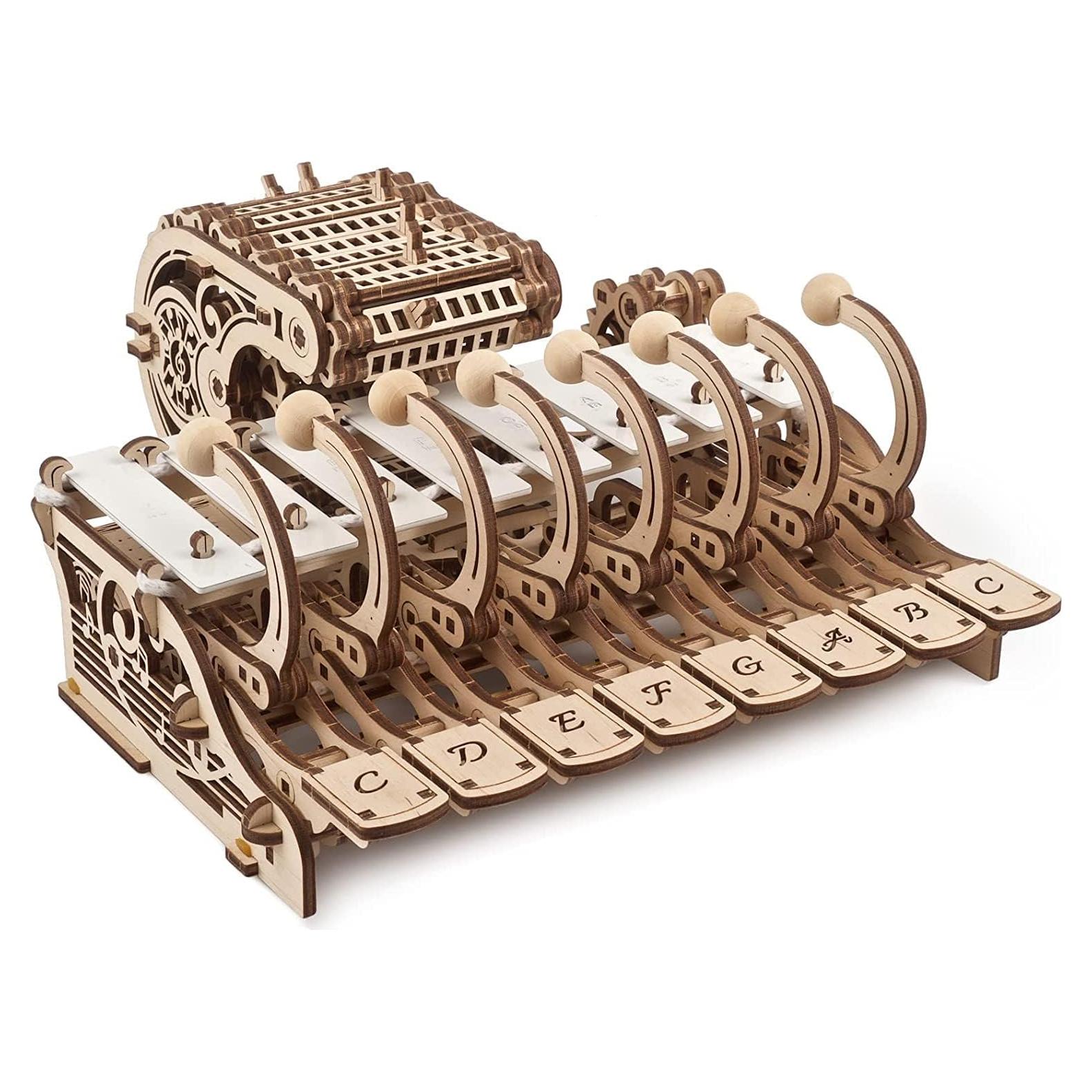 Rompecabezas 3D UGEARS Celesta Mecánica Musical - 573 Piezas