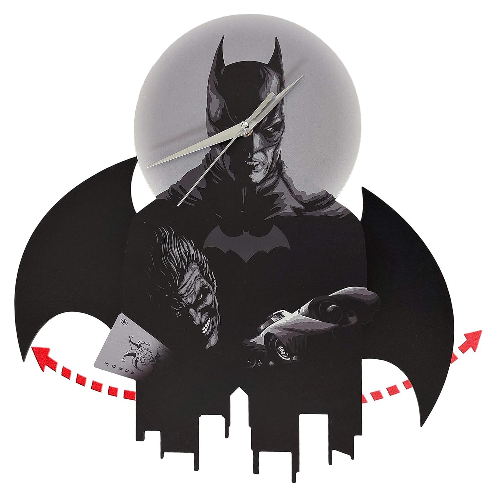 Reloj de Pared Péndulo Batman Goodtime 37x37 cm para Niños